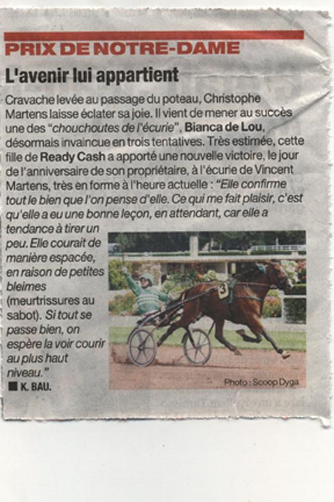 BIANCA DE LOU ( Ready cash-Prima dona de Lou)