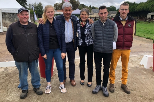 L'équipe du Haras de Lou