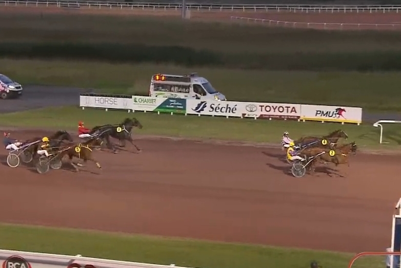 LEONARDO DE LOU (Express jet-Forest devil par Real de Lou))...