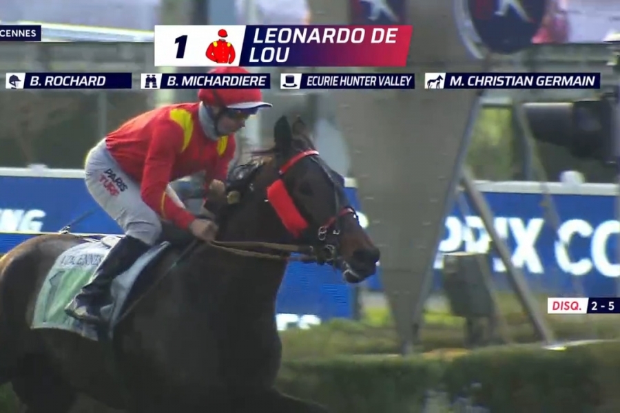 .LEONARDO DE LOU (Express jet-Forest devil par Real de Lou)