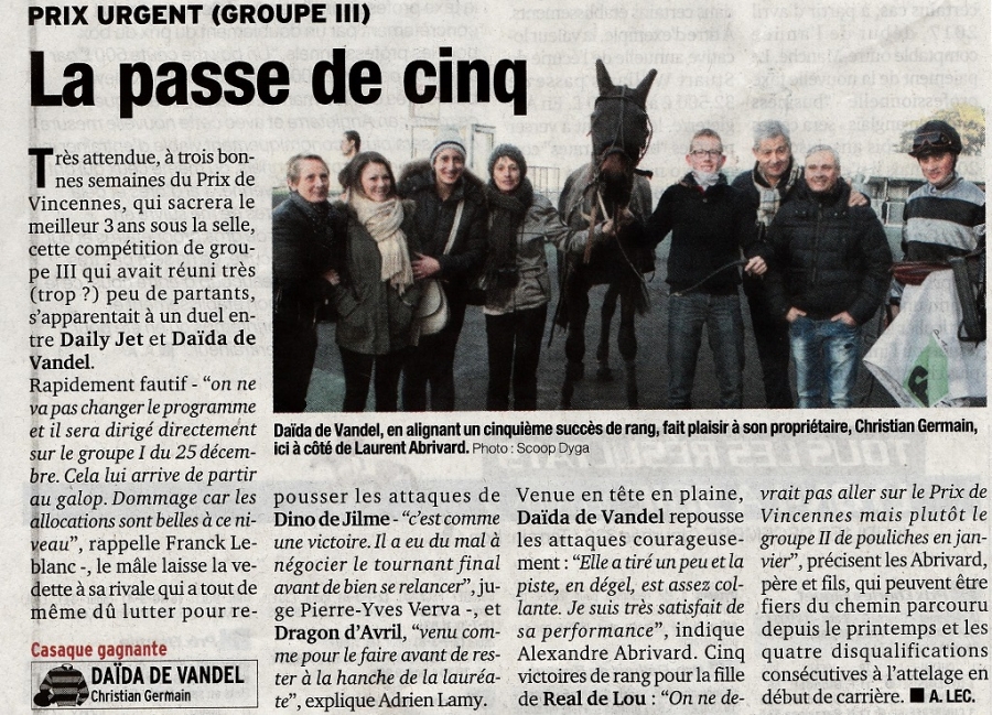 DAIDA DE VANDEL (Real de lou-Gallia de Vandel)